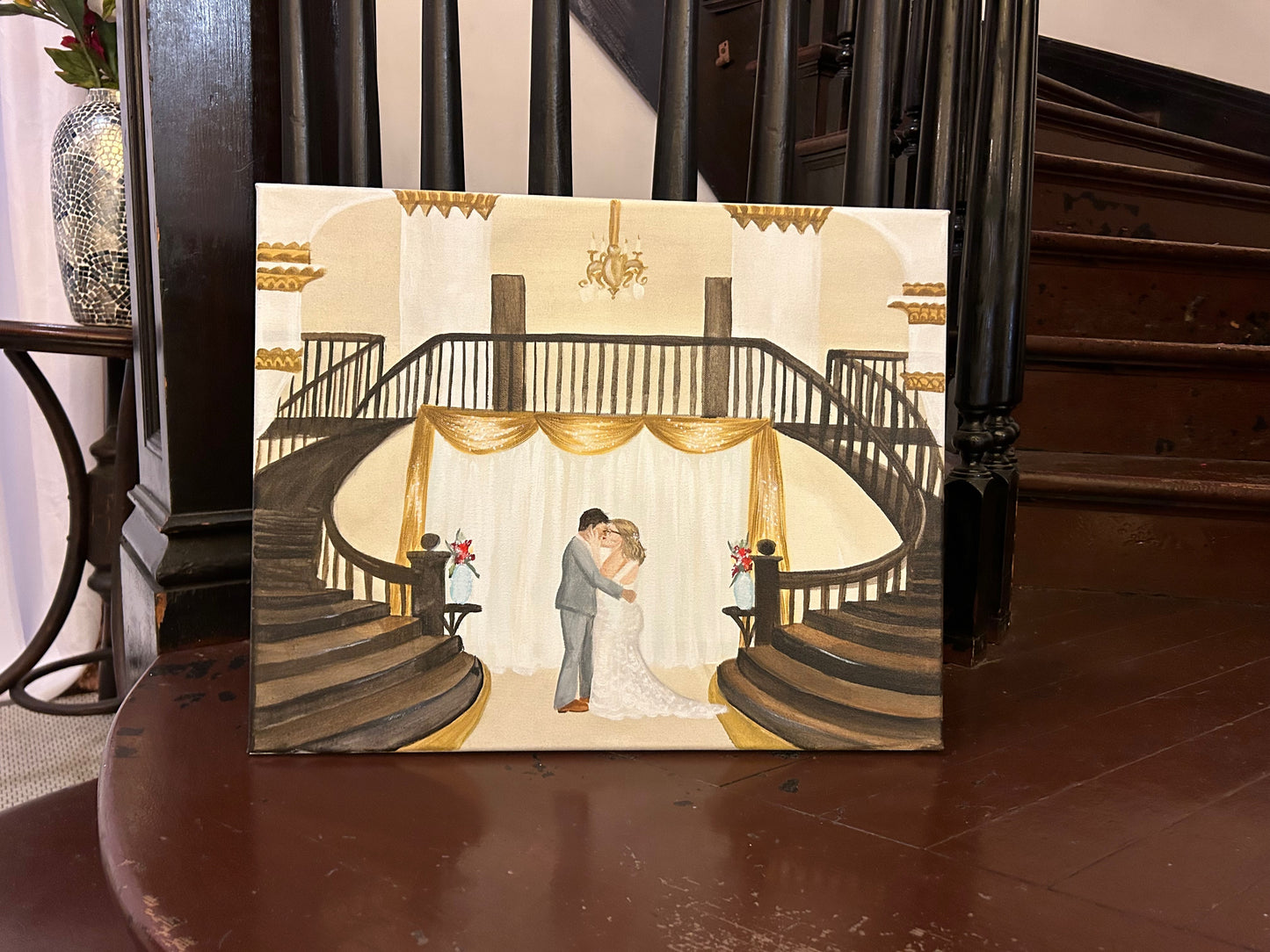 Live Wedding Painting