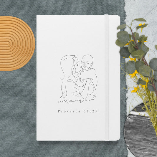 CUSTOM "Mama" Hardcover bound notebook