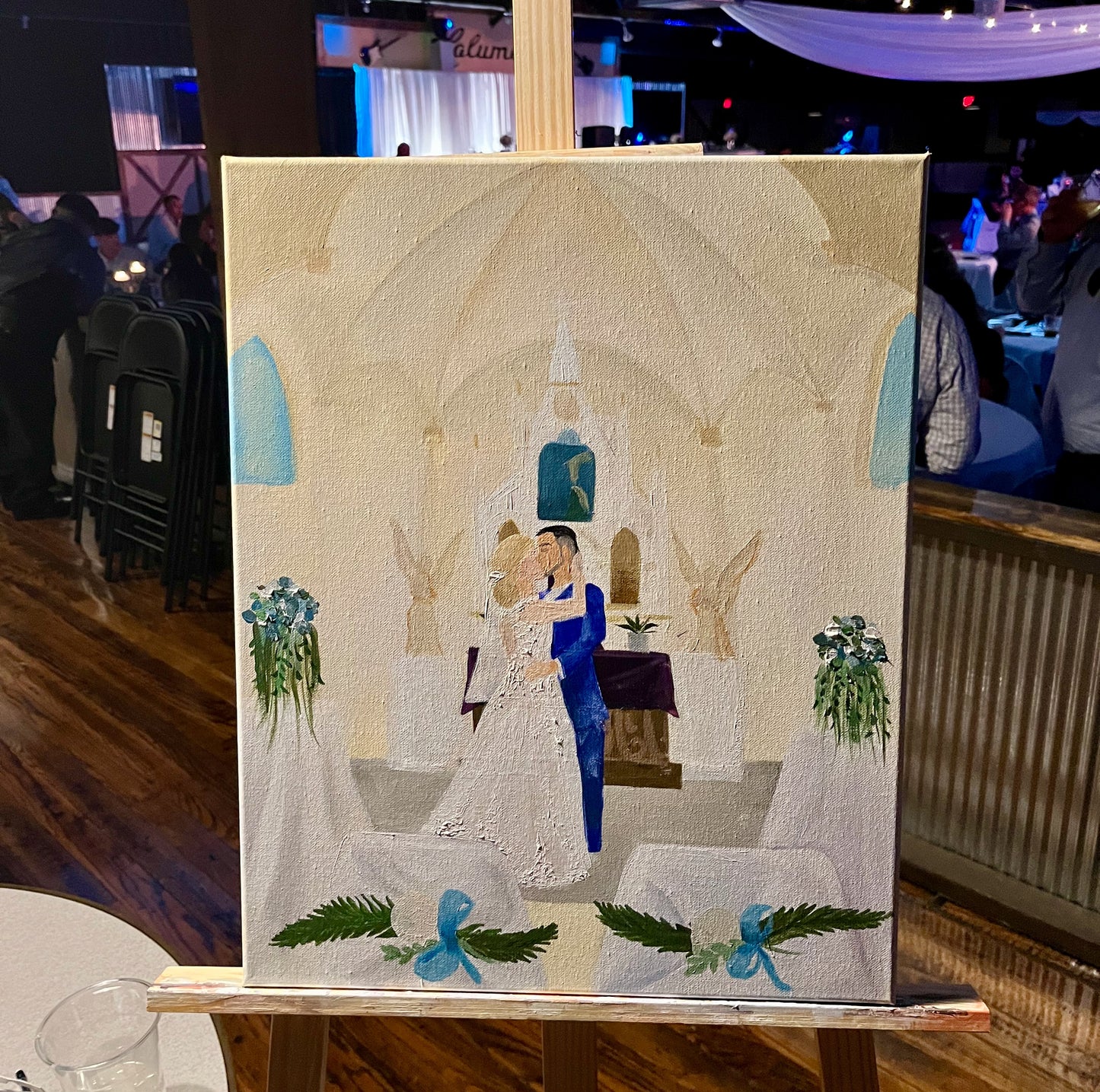 Live Wedding Painting