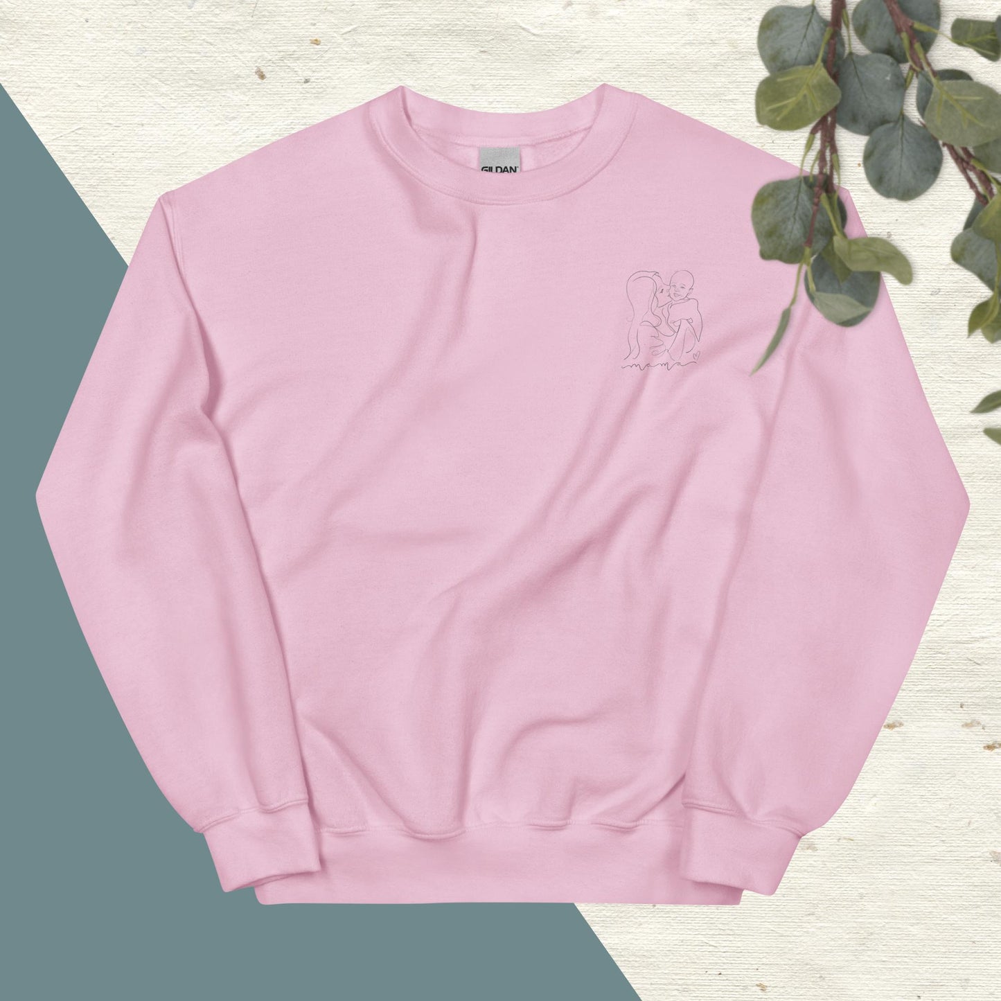 Mama Custom Embroidered Sweatshirt