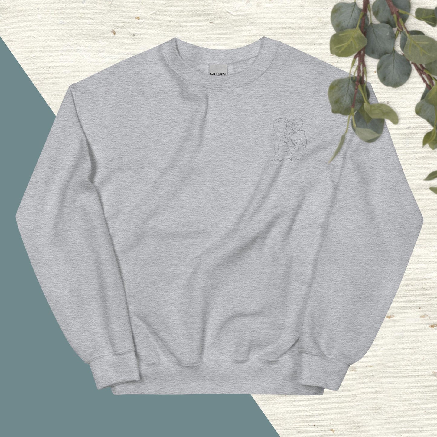 Mama Custom Embroidered Sweatshirt