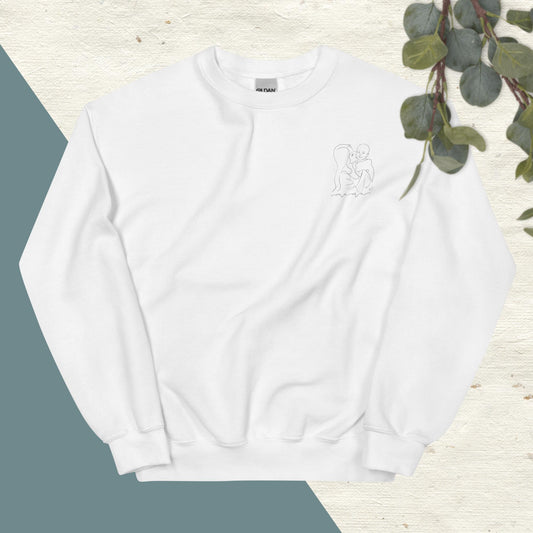 Mama Custom Embroidered Sweatshirt