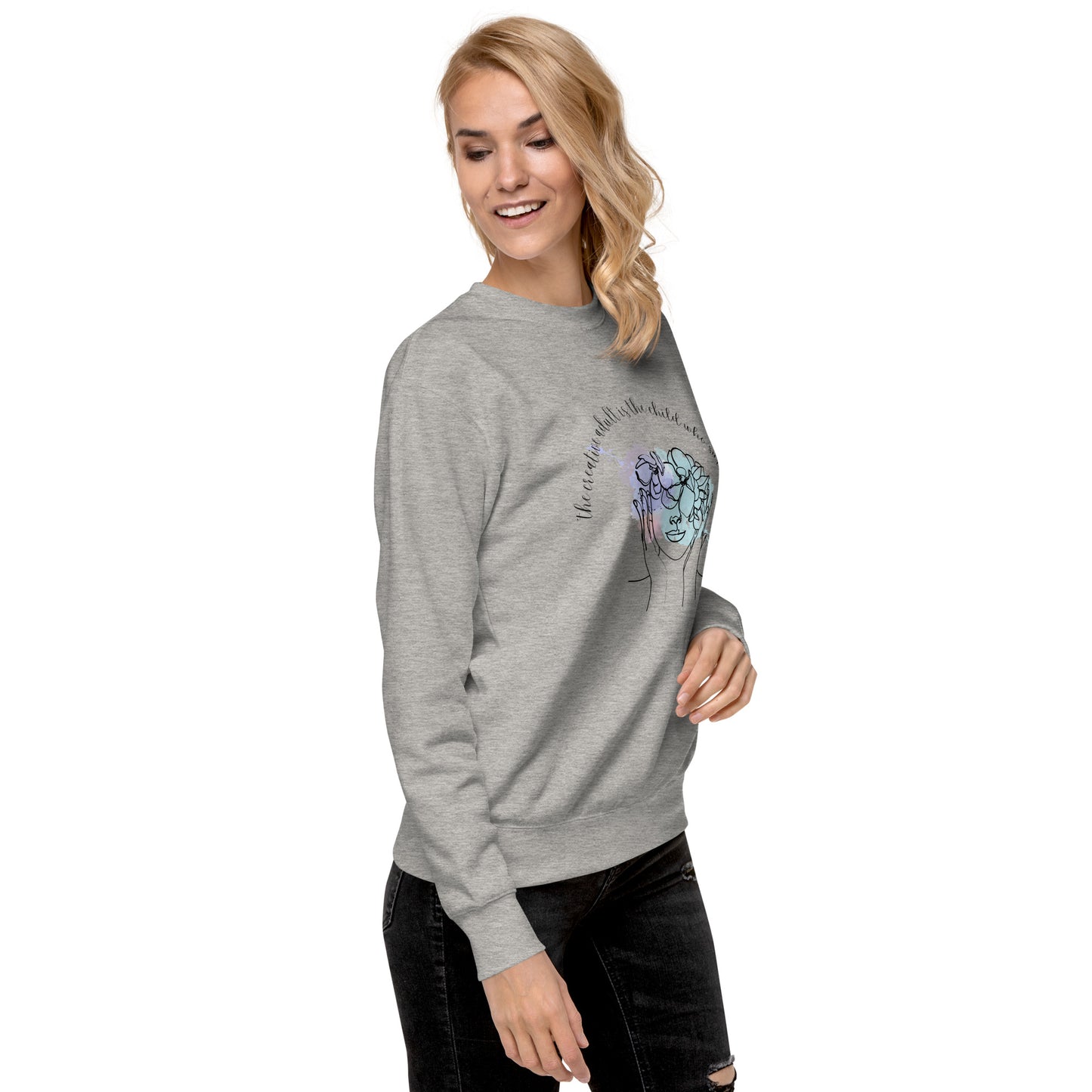 Creativity Quote Sweatshirt